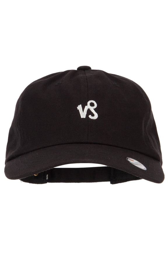 Capricorn Zodiac Sign Embroidered Unstructured Cap - Black OSFM
