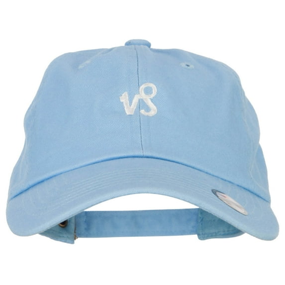 Capricorn Zodiac Sign Embroidered Unstructured Cap - Blue OSFM