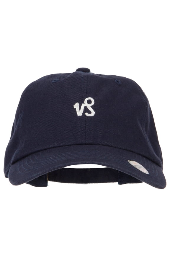 Capricorn Zodiac Sign Embroidered Unstructured Cap - Navy OSFM