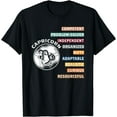 thumbnail image 1 of Capricorn Zodiac Sign Facts Horoscope Astrology T-Shirt, 1 of 3