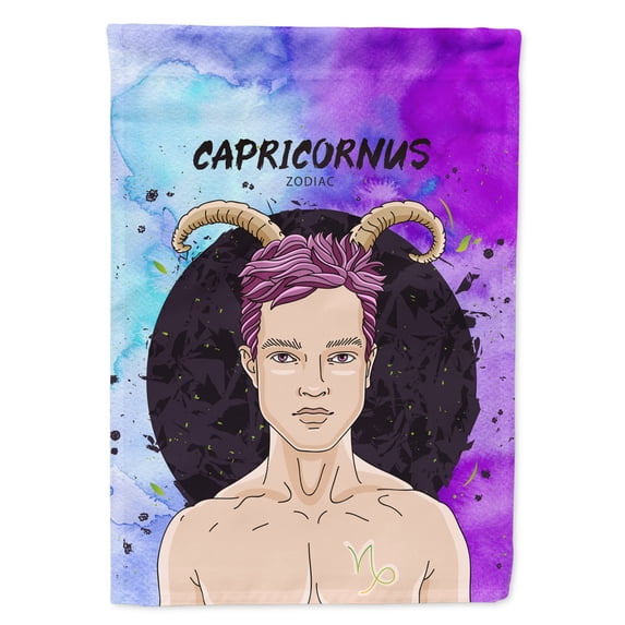 Capricorn Zodiac Sign Garden Flag