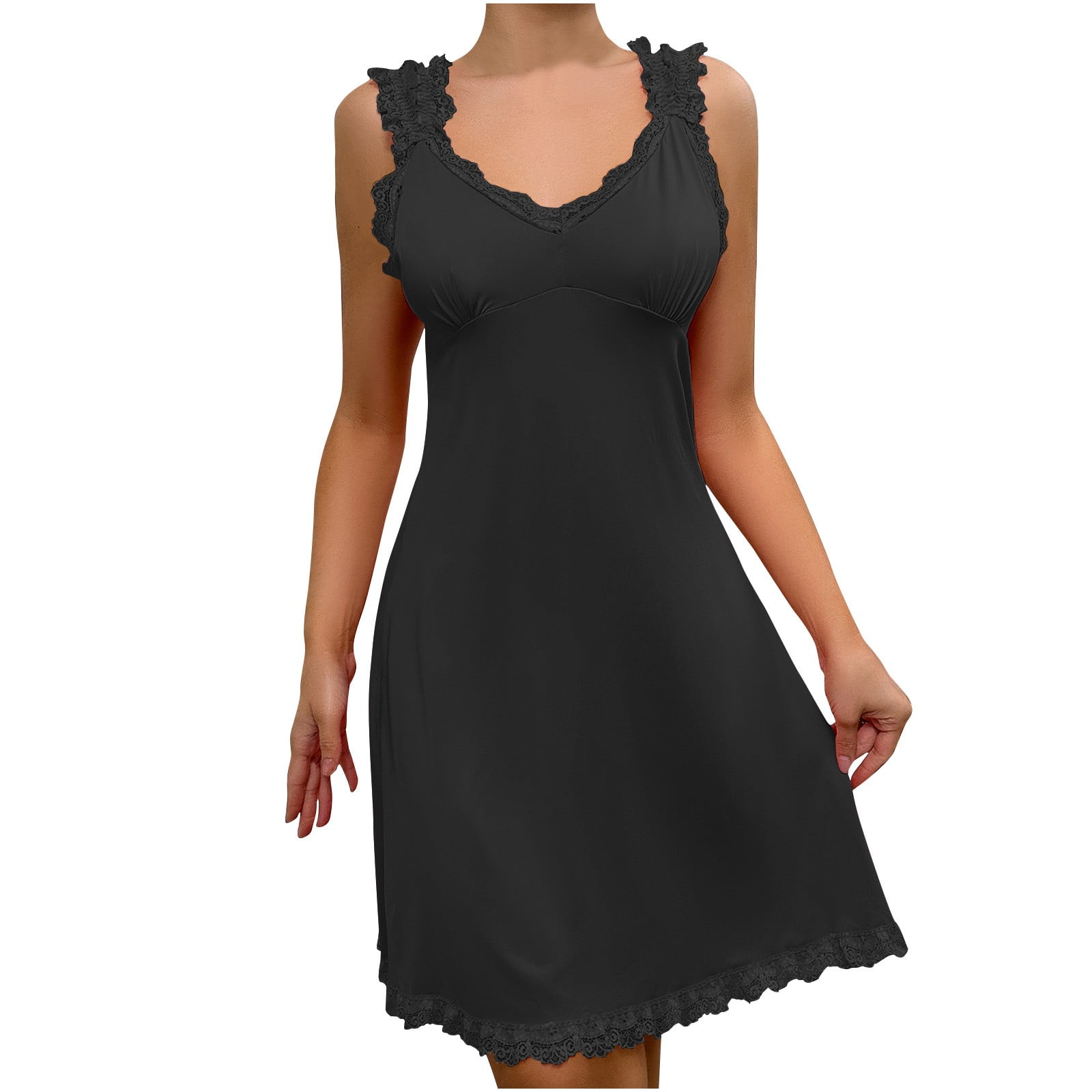 dress to impress black and white ZAPAKA Women One Shoulder Long Formal Sheath Patchwork Sleeveless Evening Dress, Black White / custom neck%0D%0ASleeveless%0D%0AA Color:Emerald Green wide-tank Guest Dresses Elegant Black