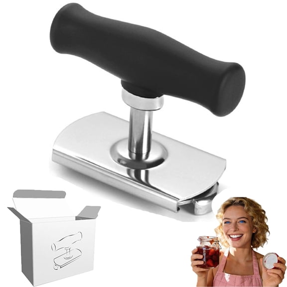 Caps Crack Jar Opener, Cap Crack Opener-Jar Opener for Weak Hands, New Adjustable Mutil Lid Opener with Ergonomic Grip, Simple To Operate, No Batteries, Open Any Lid In 3 Seconds