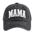 thumbnail image 1 of Caps for Women Mama Hats For Women Adjustable Mini Baseball Cap Funny Idea For Mom Day, 1 of 3