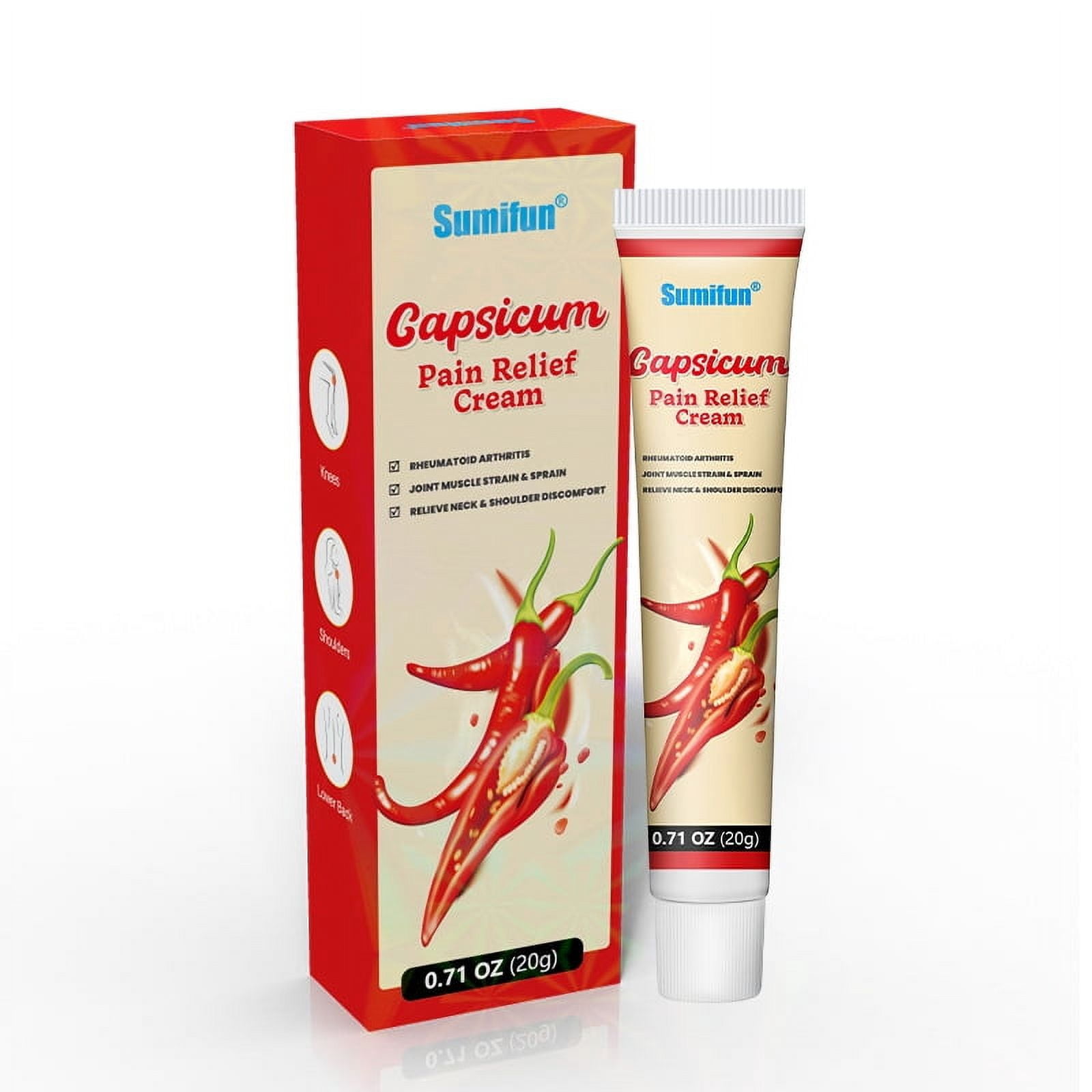 Capsicum Analgesic Ointment for Bruises & Sprains 20g