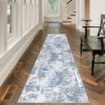 thumbnail image 1 of Capslpad Modern Abstract Runner Rug for Hallway with Rubber Backing 2'x10' Runner Rug Non Slip Washable Kitchen Rug Runner Long Soft Flurry Printed Carpet Floor Runners for Hallway Entryway Kitchen, 1 of 7