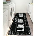 Capslpad Runner 20"X59" Farmhouse Laundry Room Rug Washable Laundry