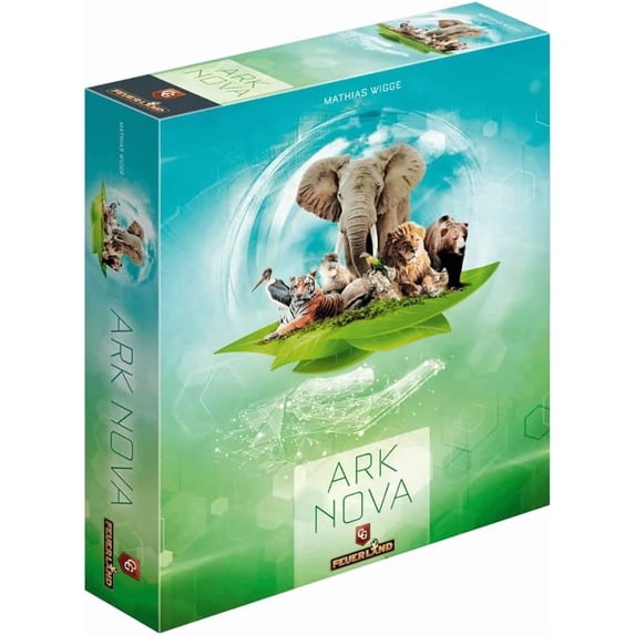 Capstone Games Ark Nova Strategy Board Game for Adults and Families, 1-4 Players, Ages 14+, 1 Pack