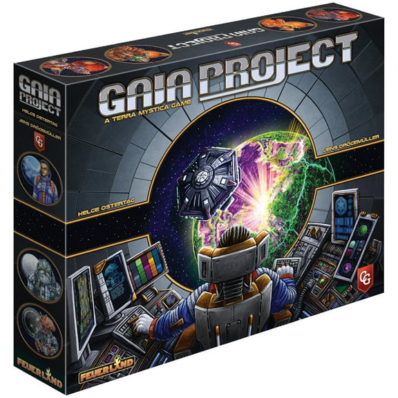 Capstone Games: Gaia Project - Strategy Board Game, 1-4 Players, Ages 14+, 120 Min