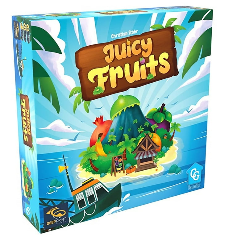 Capstone Games: Juicy Fruits: Mystic Island - Expansion, Strategy Board Game, 3 New Modules, Bonus Tiles, New Tokens, Ages 10+, 1-4 Players, 30 Min Capstone Games: Juicy Fruits: Mystic Island - Expansion, Strategy Board Game, 3 New Modules, Bonus Tiles, New Tokens, Ages 10+, 1-4 Players, 30 Min