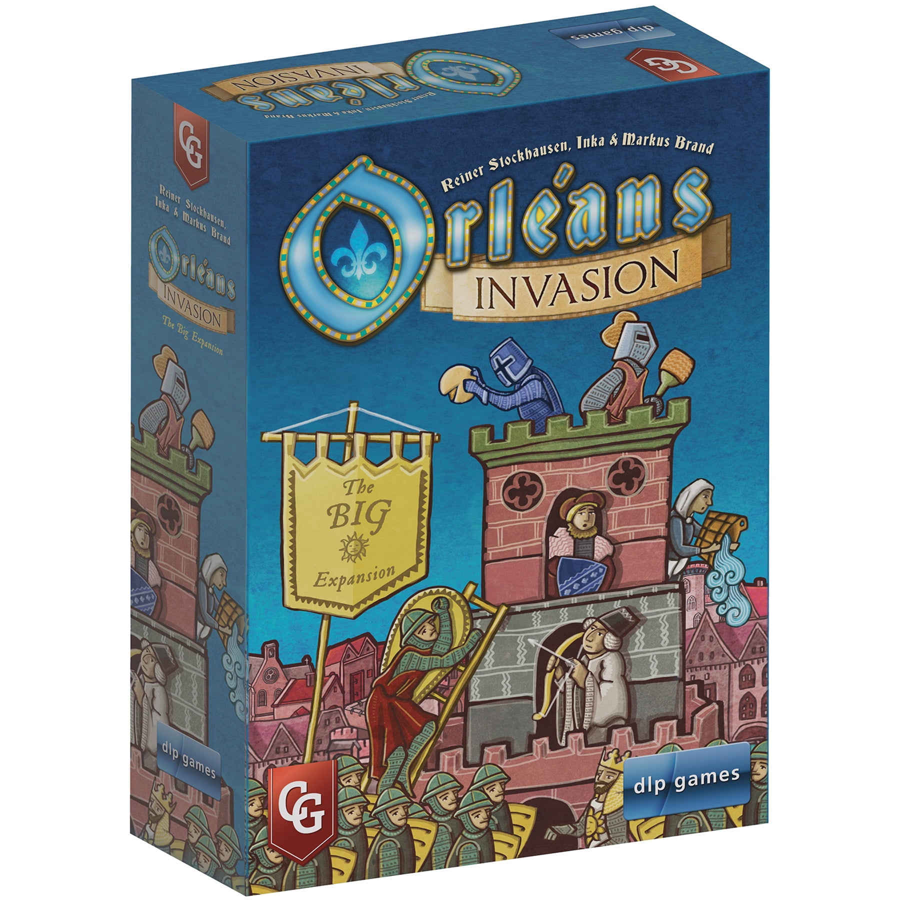 Capstone Games: Orleans: Invasion - Expansion to Orleans Strategy Board Game , 1-5 Players, Ages 12+, 90 to 120 Min Game Play