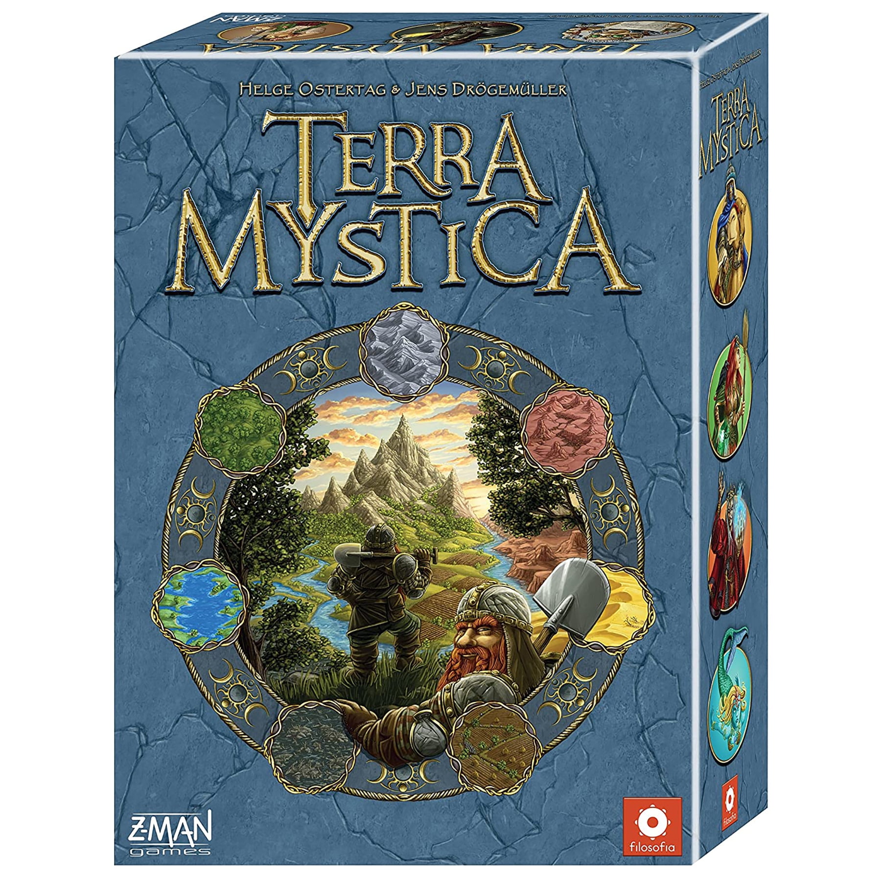 Capstone Games: Terra Mystica - Strategy Board Game, 2-5 Players, Ages 14+, 120 Min Game Play Capstone Games: Terra Mystica - Strategy Board Game, 2-5 Players, Ages 14+, 120 Min Game Play