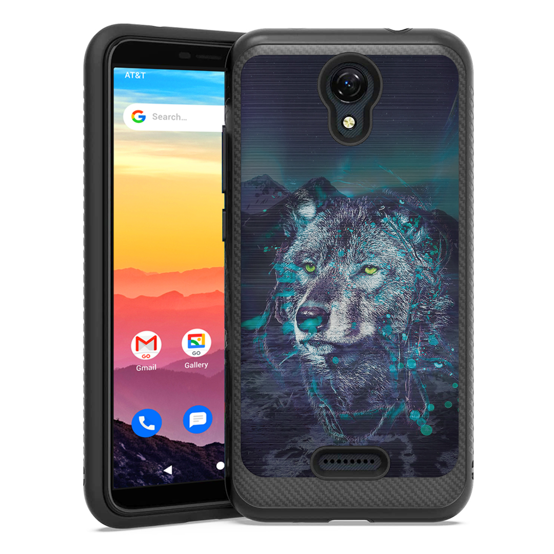 Capsule Case Compatible with AT&T Calypso [Shockproof Heavy Duty Design