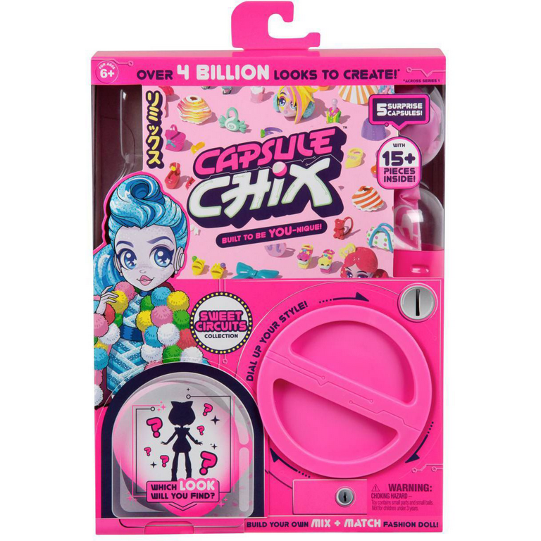 Knick Knack Toy Shack Capsule Chix Sweet Circuits, Limited