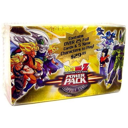 Capsule Corp. Power Pack Power Pack Yellow Box Dragon Ball Z Score