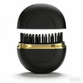 thumbnail image 1 of Capsule Hair Straightener & Styler, Mini Cordless Hair Straightener Comb Portable Heat Hair Brush for Travel (Black), 1 of 5
