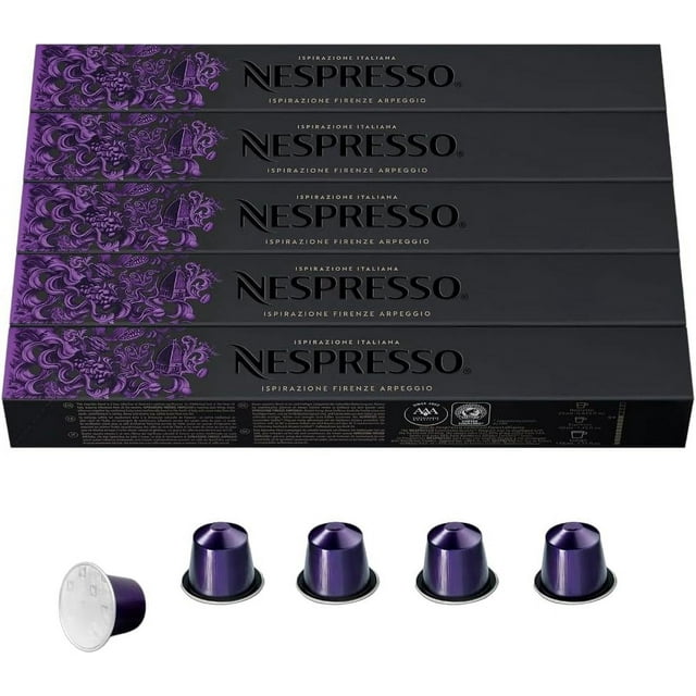 Capsules OriginalLine, Ispirazione Arpeggio Intenso, Dark Roast Coffee