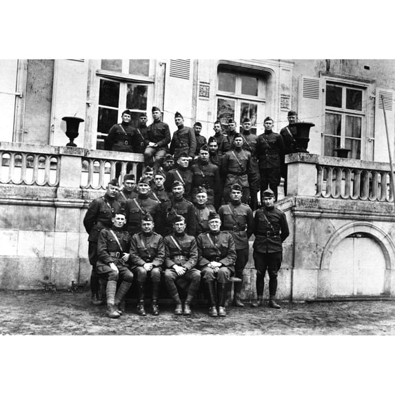 Capt. Harry Truman (Second Row History (24 x 18)