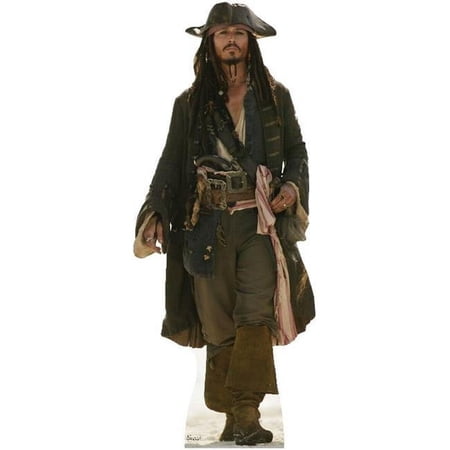 Capt Jack Sparrow Life-Size Cardboard Stand-Up