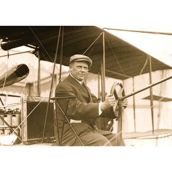 Thomas Scott Baldwin (June 30, 1860 ∩┐╜ May 17, 1923) was a U.S. Army major and pioneer balloonist.[1] He was the first American to descend from a balloon in a parachute. Poster Print (24 x 36)