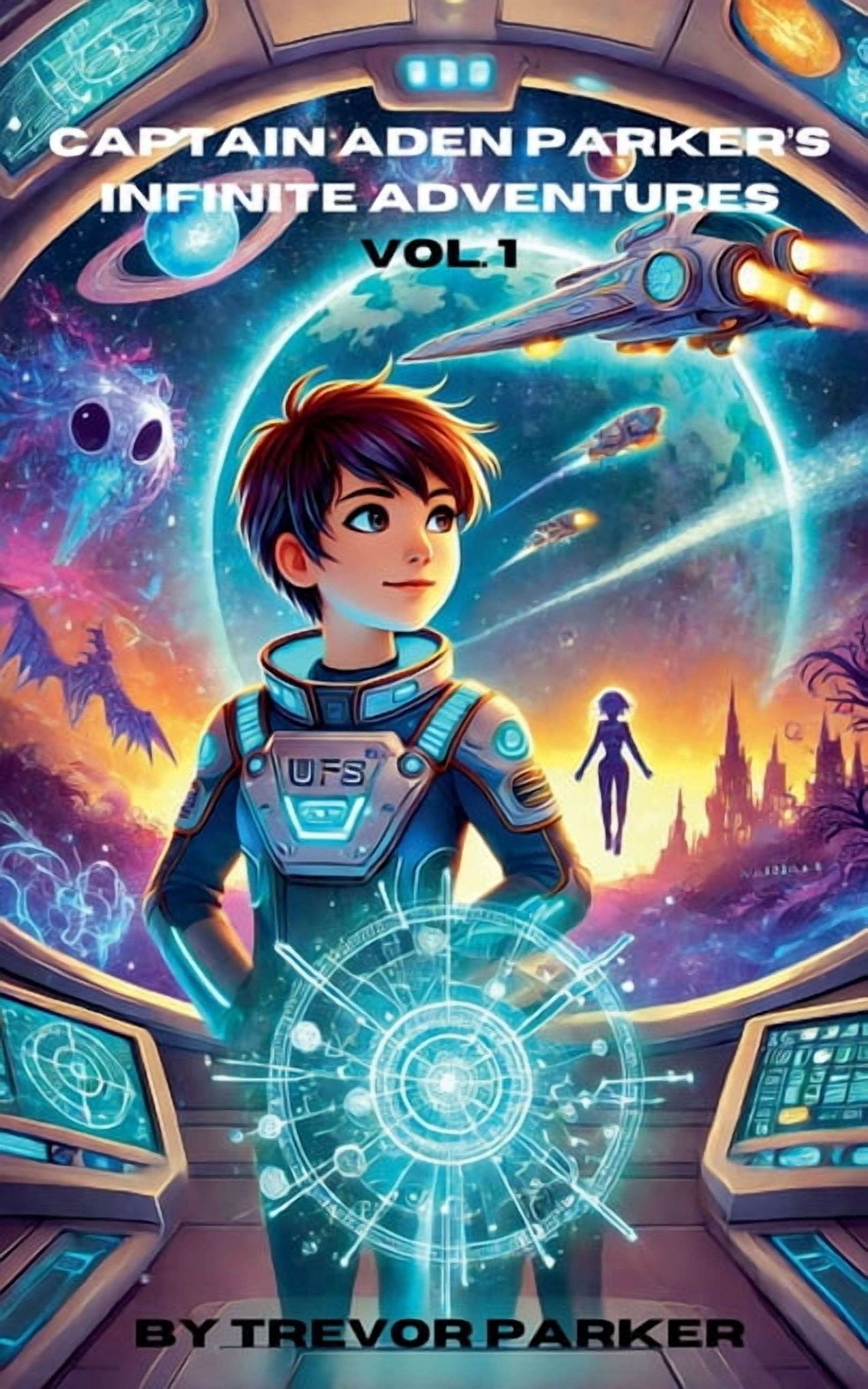 Captain Aden Parker Captain Aden Parker's Infinite Adventures, Book 1, (Paperback)