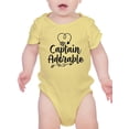 thumbnail image 1 of Captain Adorable Bodysuit Infant -Smartprints Designs,  12 Months, 1 of 4