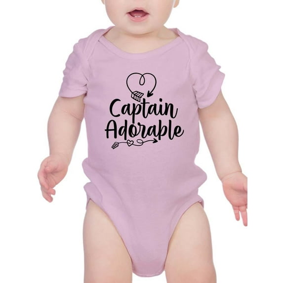Captain Adorable Bodysuit Infant -Smartprints Designs, 12 Months