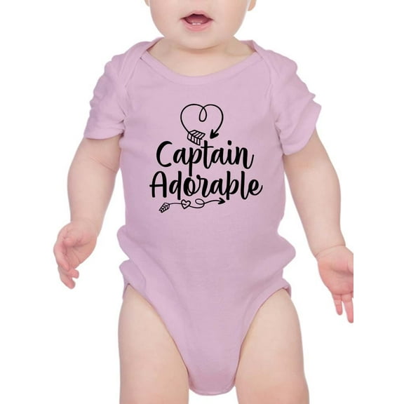 Captain Adorable Bodysuit Infant -Smartprints Designs, 18 Months