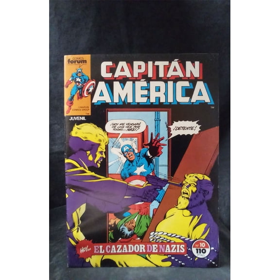 Pre-Owned Captain America #10 Forum Comics *Spanish Edition* 1985 Marvel Comics Comic Book