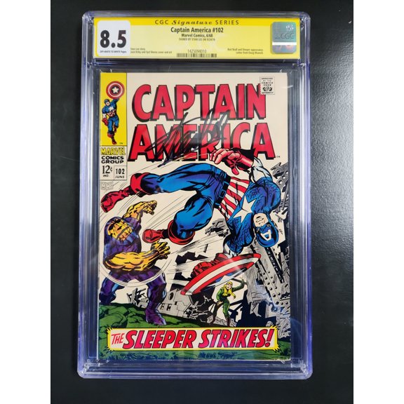 Captain America #102 - CGC 8.5 Comic Book