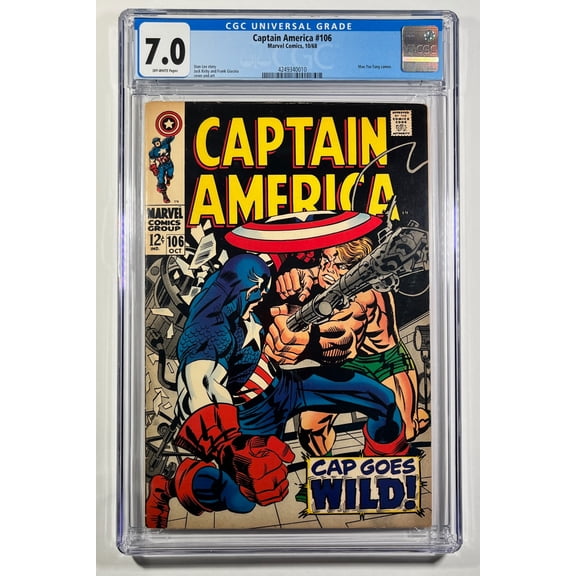 Captain America #106 - CGC 7 Comic Book