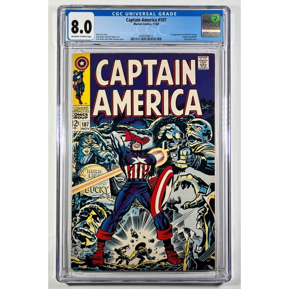 Captain America #107 - CGC 8 Comic Book