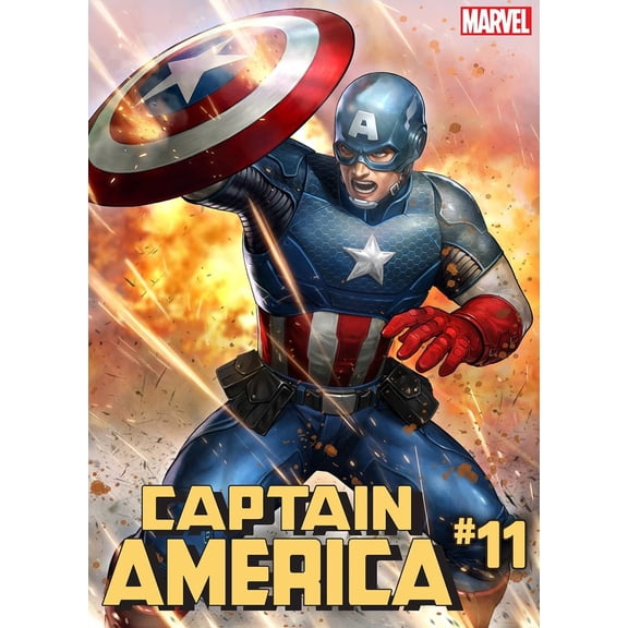 Captain America #11 (Yoon Lee Marvel Battle Lines Var) Marvel Comics Comic Book