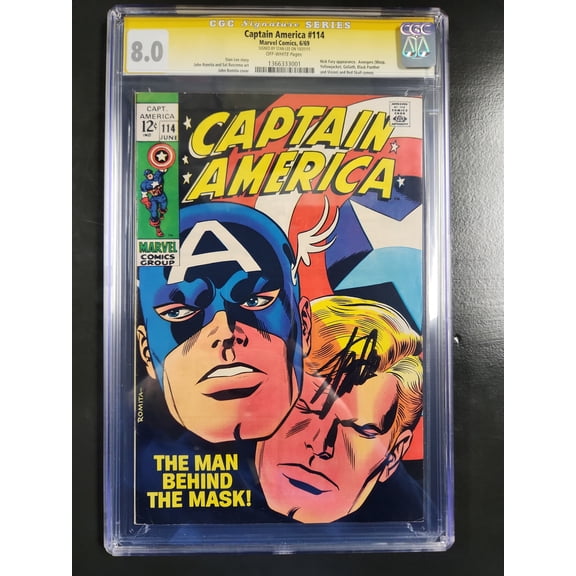 Captain America #114 - CGC 8 Comic Book