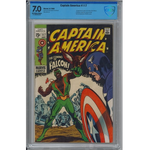 Captain America #117 - CBCS 7 Comic Book