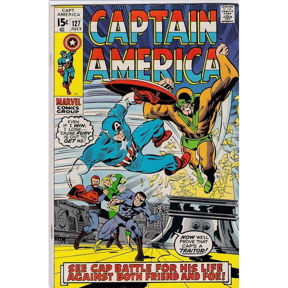 Captain America #127 FINE/VF