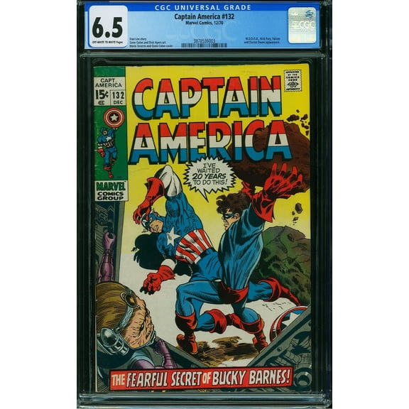 Captain America #132 - CGC 6.5 Comic Book