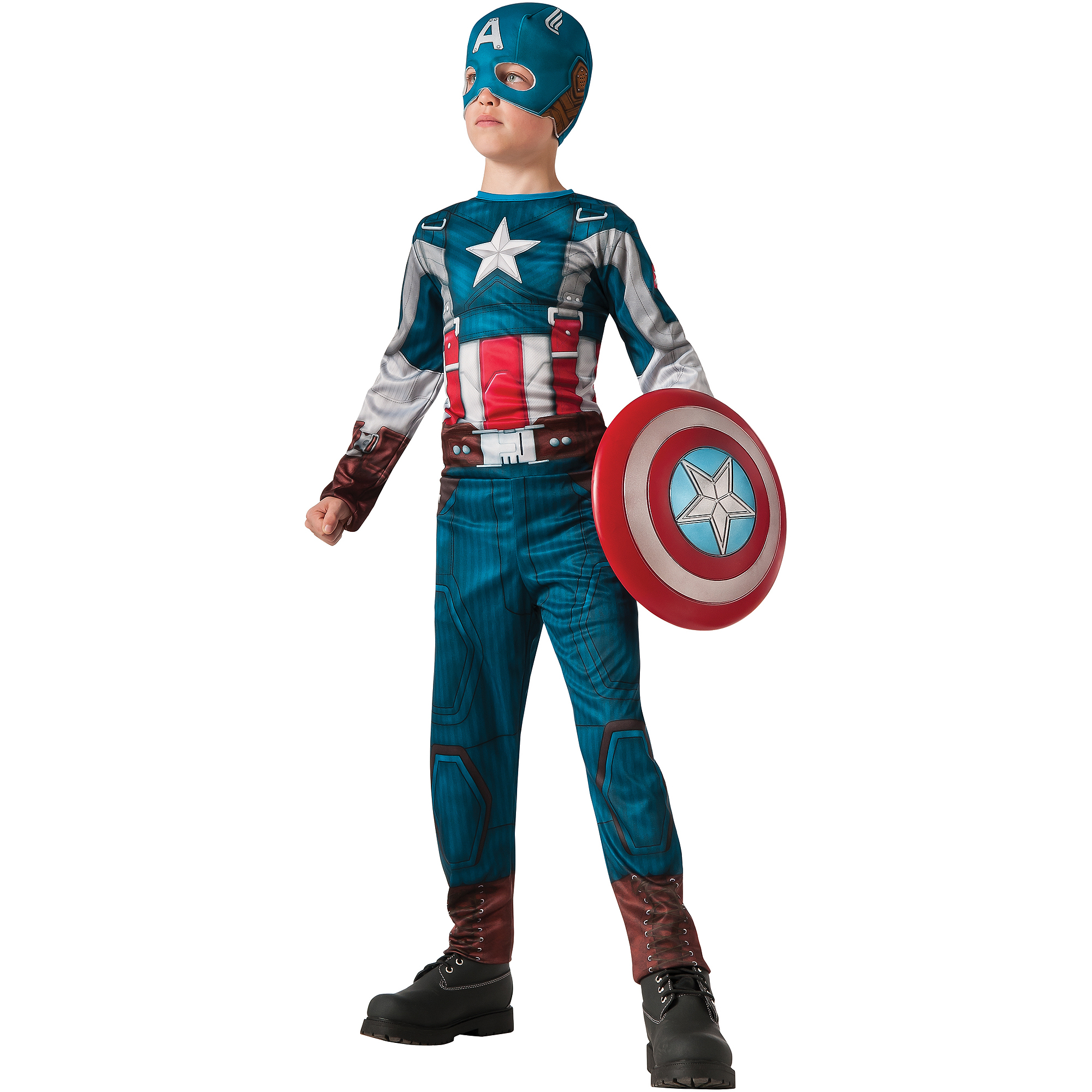 Captain America 2 Retro Classic Child Halloween Costume - image 1 of 4