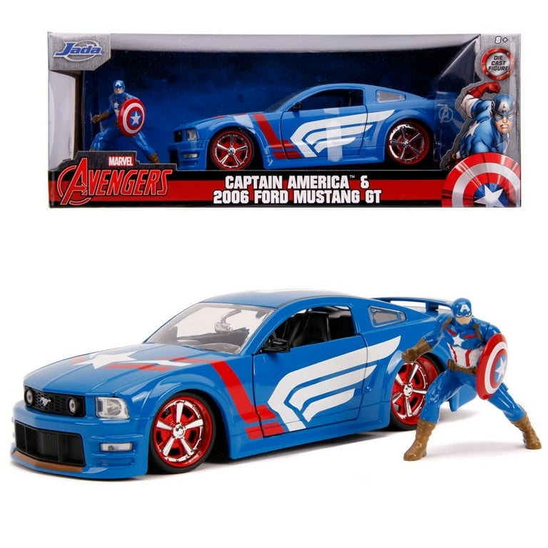 専門ショップ Ford 2006 America Captain Mustang Figure & Vehicle 1:24 GT ミニカー