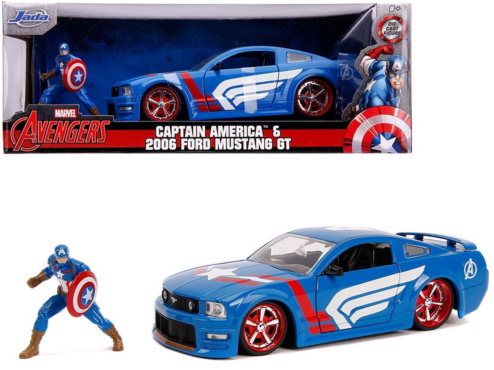 特価 AMR (1/43) フォード MUSTANG COUPE Captain-America-2006-Ford-