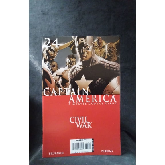 Pre-Owned Captain America #24 2007 Marvel Comics Comic Book