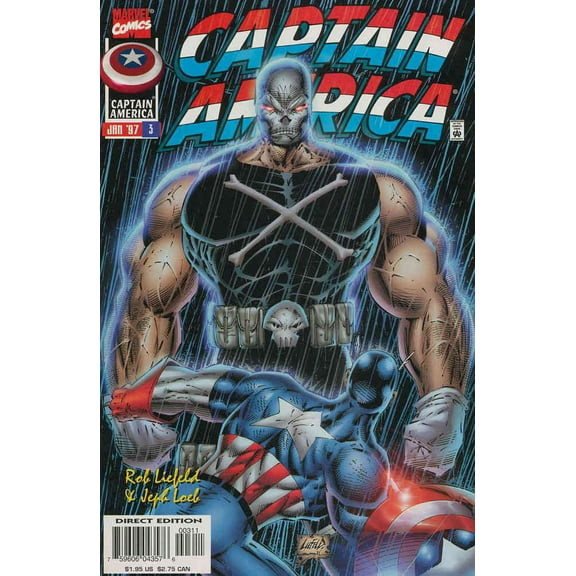 Captain America (2nd Series) #3 VF ; Marvel Comic Book