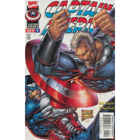 Captain America (2nd Series) #4 VF ; Marvel Comic Book