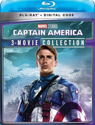 Captain America: 3-Movie Collection (Marvel) (Blu-ray Digital Code) 