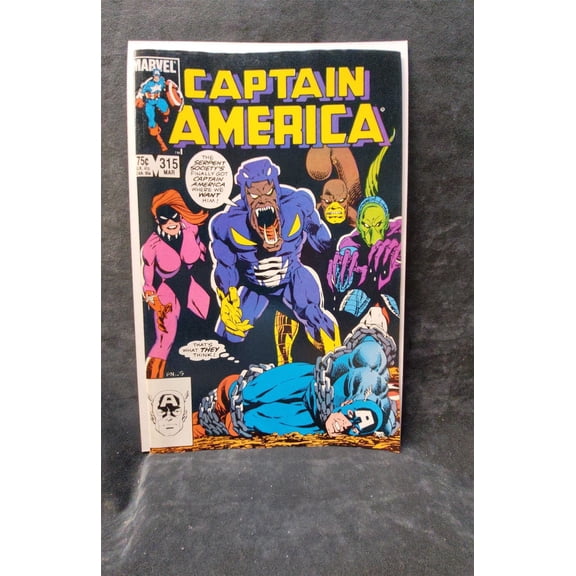 Pre-Owned Captain America #315 Direct Edition 1986 Marvel Comics Comic Book