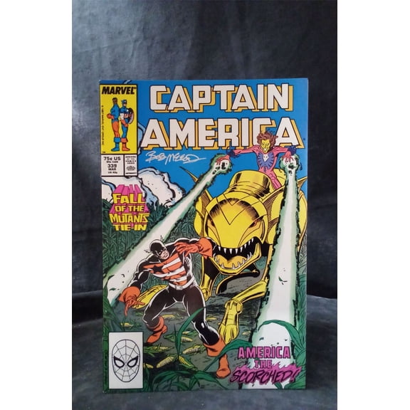 Pre-Owned Captain America #339 1988 Marvel Comics Comic Book