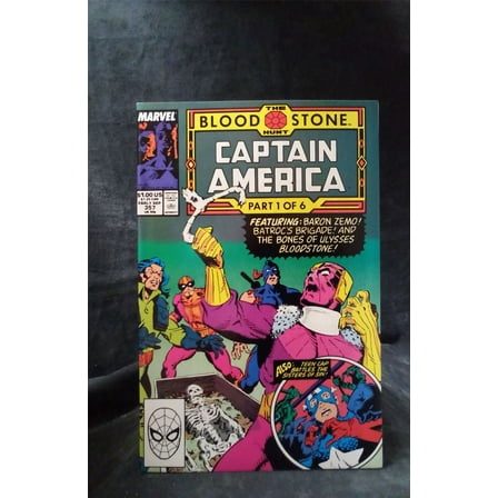 Pre-Owned Captain America #357 1989 Marvel Comics Comic Book