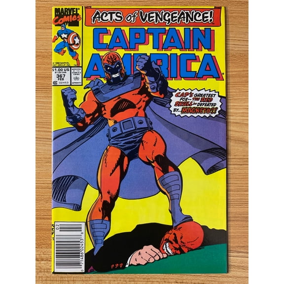 Captain America #367 Comic Book