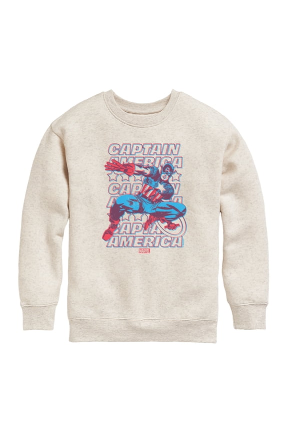 - 3D - Youth Boys Crew Fleece Sweatshirt
