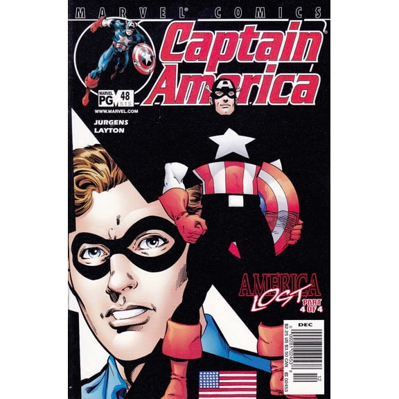 Captain America (3rd Series) #48 (Newsstand) VF ; Marvel Comic Book